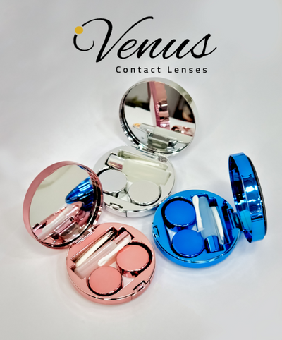 Venus Luxury Lens Storage Case (Sand Edition)- All-in-One Lens Care Kit